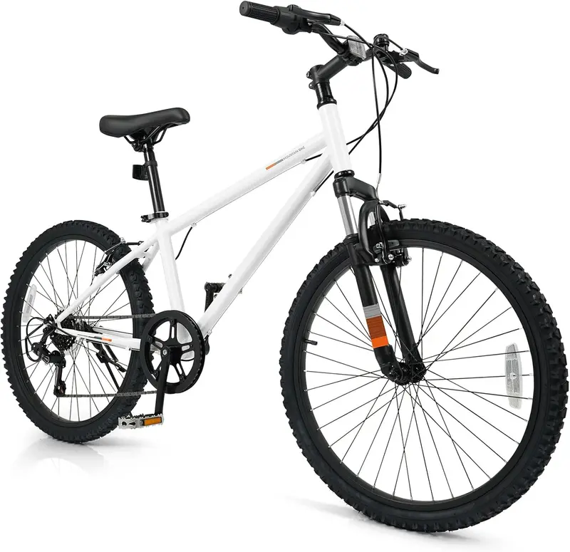 Youth Mountain Bike – 20" and 24" 6-Speed Models with Front Suspension Fork