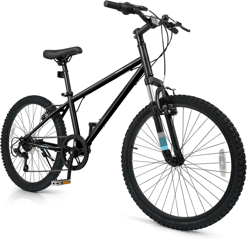 Youth Mountain Bike – 20" and 24" 6-Speed Models with Front Suspension Fork 2